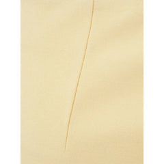 Lardini Elegant Yellow Viscose Skirt for Women - IT40|S - Skirts