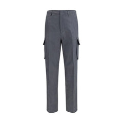Lardini Gray Linen Cargo Pants - IT44 | XS