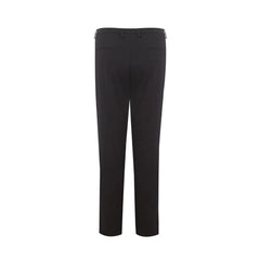 Lardini Italian Elegance Cotton Black Trousers - IT40|S - Trousers