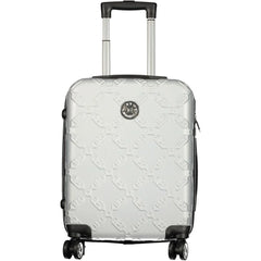 Laura Biagiotti Argento Poliuretano Women’s Travel Trolley Set