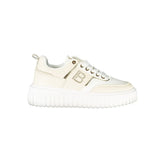 Laura Biagiotti Beige Polyester Women Sneaker - Sneakers