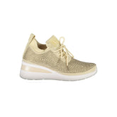 Laura Biagiotti Beige Polyester Women Sneaker - Sneakers