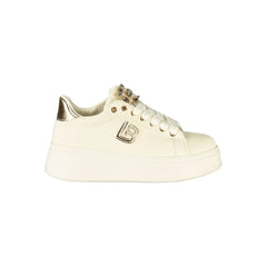 Laura Biagiotti Beige Polyester Women Sneaker - Sneakers