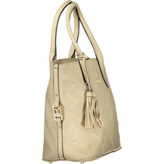 Laura Biagiotti Beige Pvc Handbag - Shopper Bags