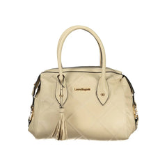 Laura Biagiotti Beige PVC Women Handbag - Shoulder Bags