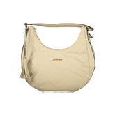 Laura Biagiotti Beige PVC Women Handbag - Shoulder Bags
