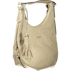 Laura Biagiotti Beige PVC Women Handbag - Shoulder Bags