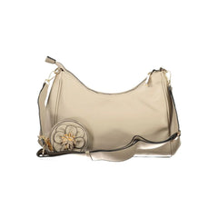 Laura Biagiotti Beige PVC Women Handbag - Shoulder Bags