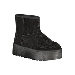 Laura Biagiotti Black Polyester Women Boot - Boots