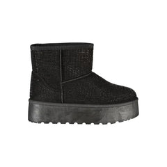 Laura Biagiotti Black Polyester Women Boot - Boots