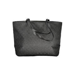 Laura Biagiotti Black Polyester Women Handbag - Shopper Bags