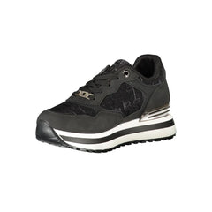 Laura Biagiotti Black Polyester Women Sneaker - EU40/US10