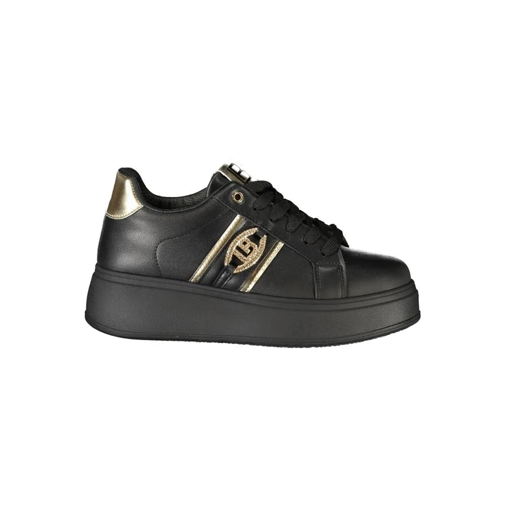 Laura Biagiotti Black Polyester Women Sneaker - Sneakers