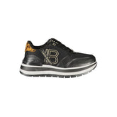 Laura Biagiotti Black Polyester Women Sneaker - Sneakers