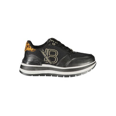 Laura Biagiotti Black Polyester Women Sneaker - Sneakers