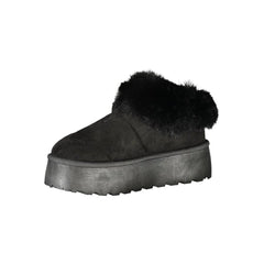 Laura Biagiotti Black Polyester Women Sneaker - Sneakers