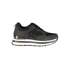 Laura Biagiotti Black Polyester Women Sneaker - Sneakers