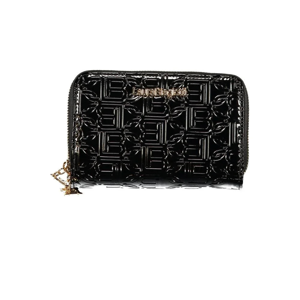 Laura Biagiotti Black Polyethylene Women Wallet - Wallets