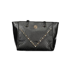 Laura Biagiotti Black PVC Women Handbag