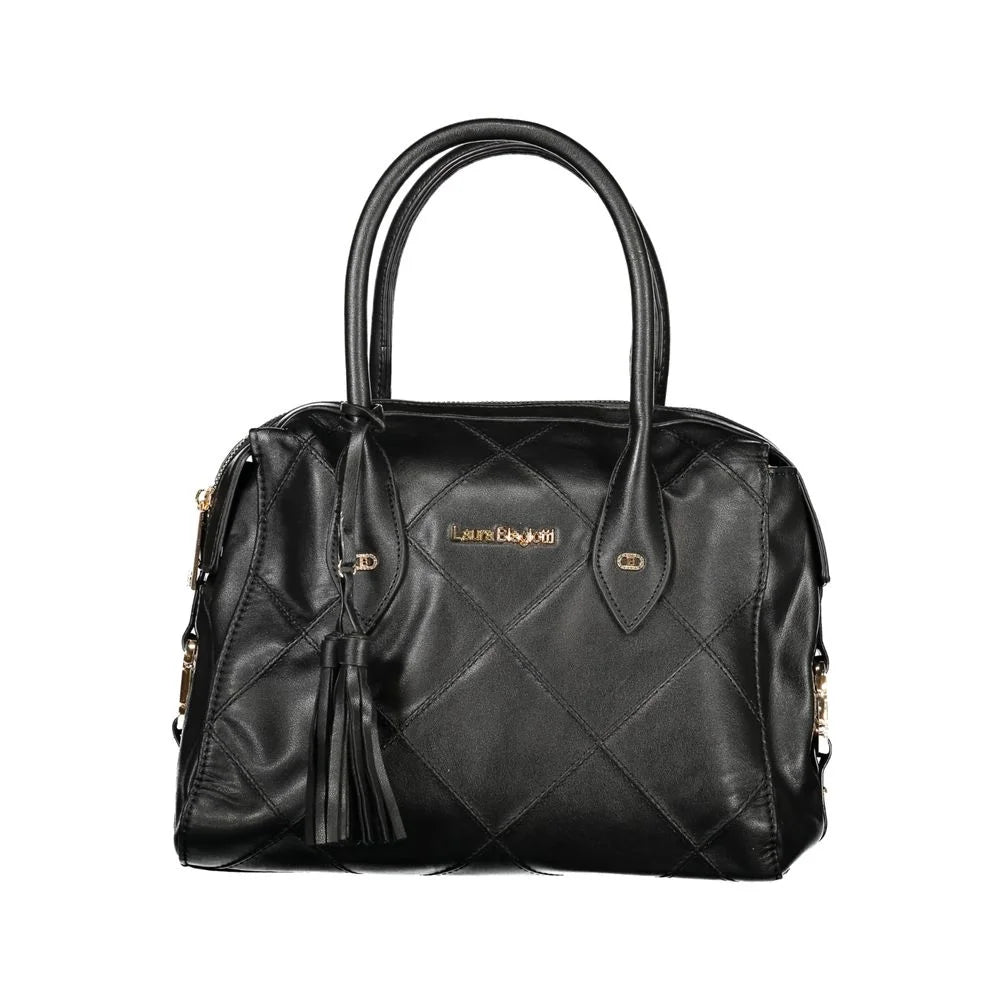 Laura Biagiotti Black PVC Women Handbag - Satchel Bags