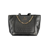 Laura Biagiotti Black PVC Women Handbag - Shopper Bags