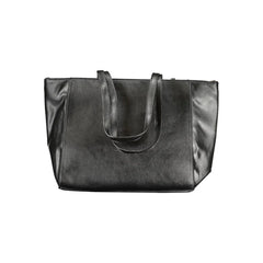 Laura Biagiotti Black PVC Women Handbag - Shopper Bags