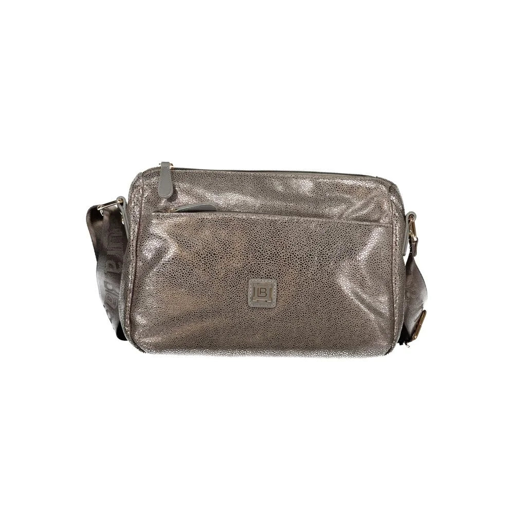 Laura Biagiotti Gray Polyester Women Handbag - Cross Body Bags