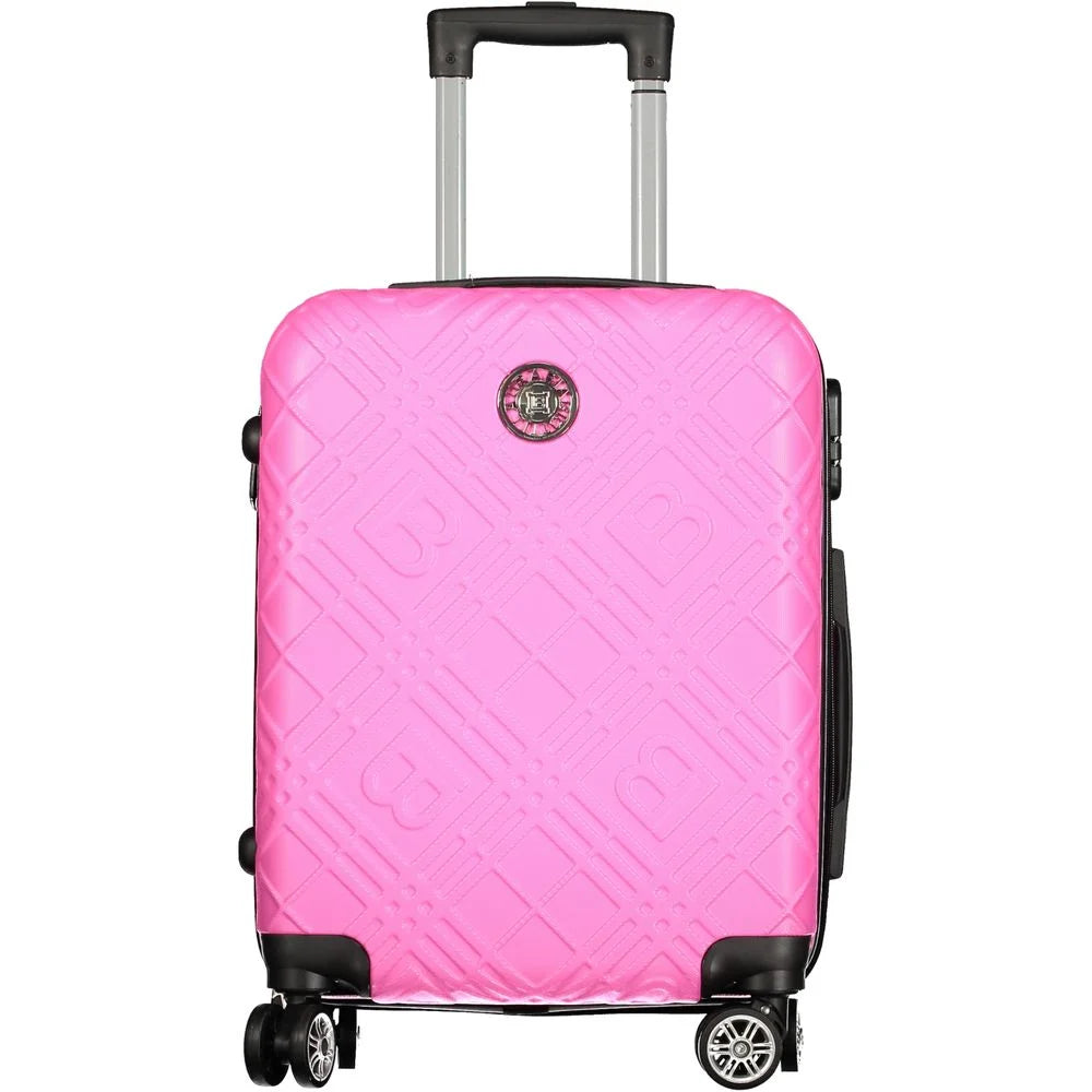 Laura Biagiotti Pink Polyethylene Luggage And Travel