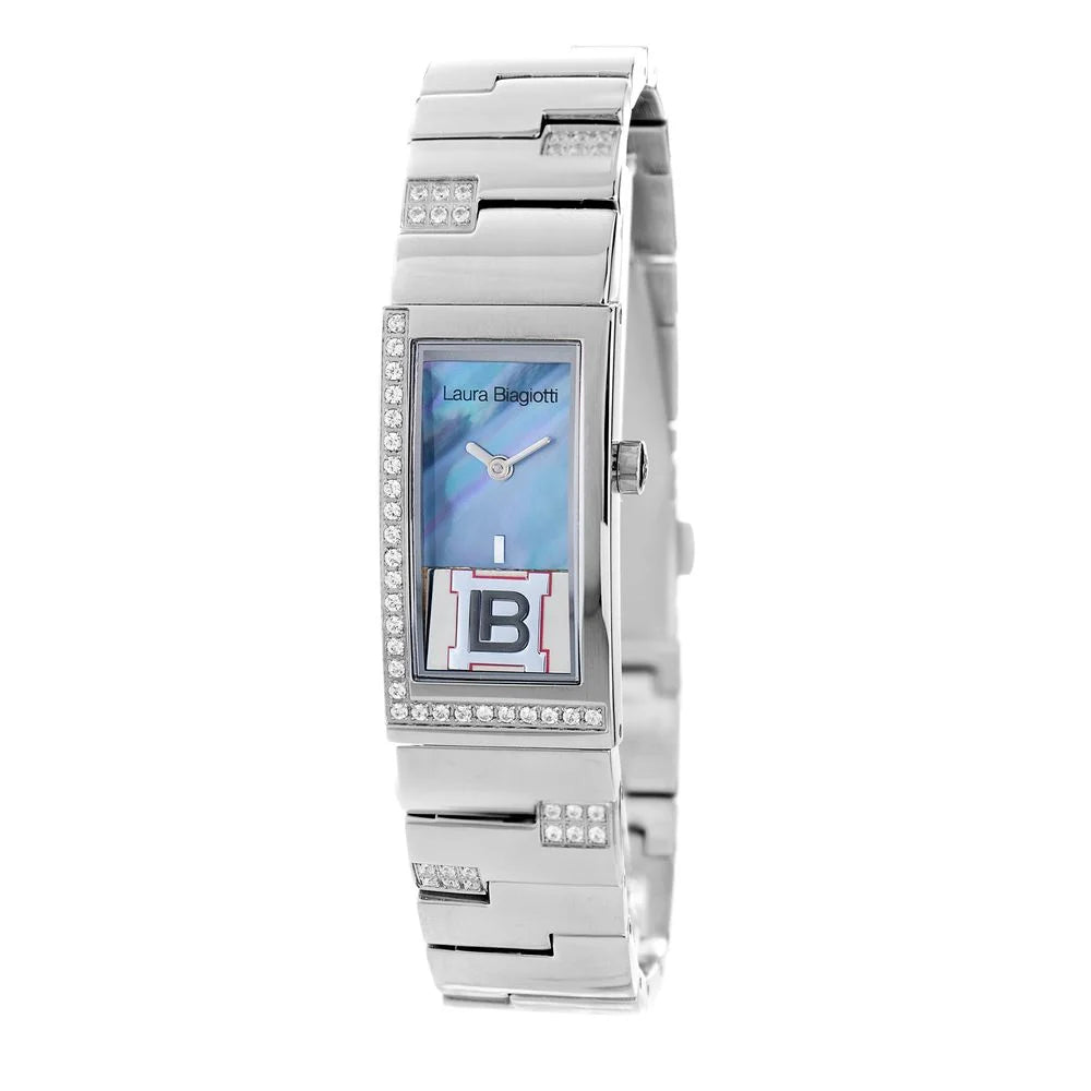 Laura Biagiotti Silver Stainless Steel Bracelet Watch - Watches