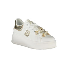 Laura Biagiotti White Polyester Women Sneaker - Sneakers
