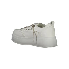 Laura Biagiotti White Polyethylene Women Sneaker - EU40/US10 - Sneakers