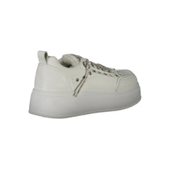 Laura Biagiotti White Polyethylene Women Sneaker - EU40/US10 - Sneakers