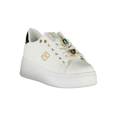 Laura Biagiotti White Synthetic Women Sneaker - EU41/US11 - Sneakers