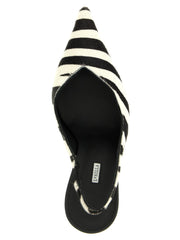 LE SILLA Bicolor Calfskin High Heel Pumps