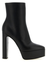 LE SILLA Black Lamb Leather Ankle Boots - EU37/US7