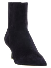 LE SILLA Blue Lambskin Ankle Boots