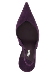 LE SILLA Purple Lambskin High Heel Pumps