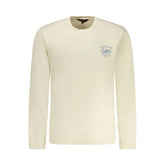 Lee Beige Cotton Men Sweater - Sweatshirts