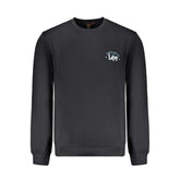 Lee Black Cotton Men Sweater - Sweatshirts