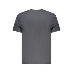 Lee Black Cotton Men T-Shirt - S