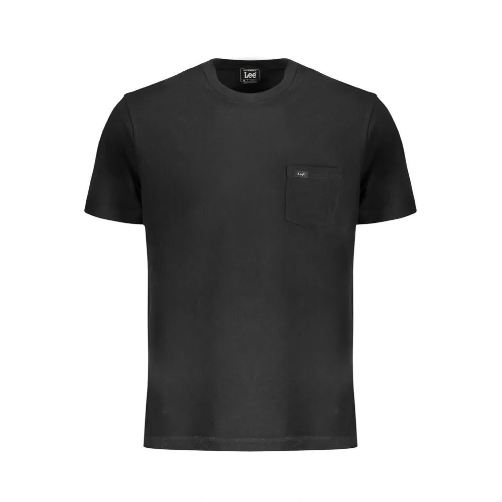Lee Black Cotton T-Shirt - T-Shirts