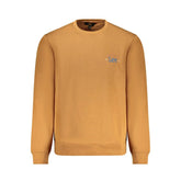Lee Brown Cotton Men Sweater - Sweatshirts