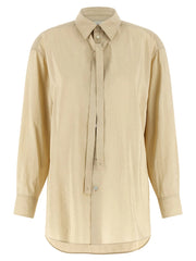Lemaire Beige Silk Blouse