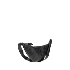 Lemaire Black Calf Leather Bos Taurus Shoulder Bag