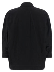 Lemaire Black Cotton Blouse - 38