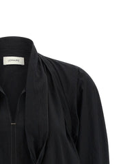 Lemaire Black Cotton Blouse - 38