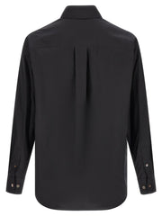 Lemaire Black Cotton Blouse