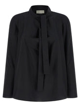 Lemaire Black Cotton Blouse