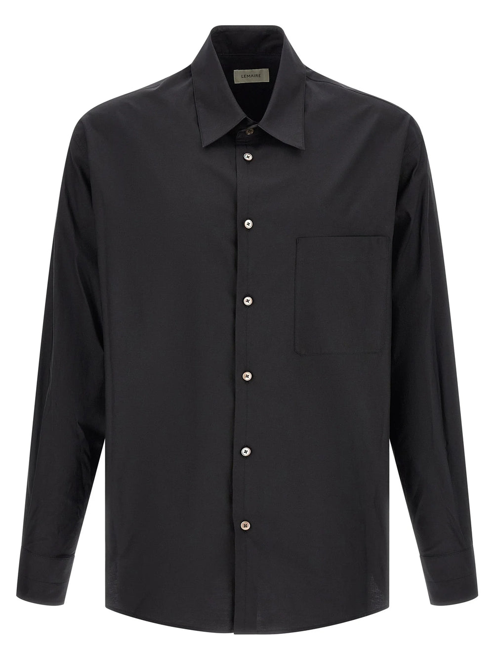 Lemaire Black Cotton Blouse