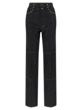 Lemaire Black Cotton High-Waisted Jean